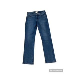 L’AGENCE Low Rise Straight Leg Jeans